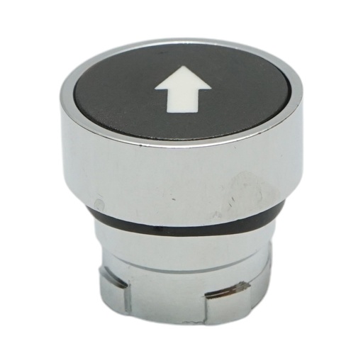 [AMAT6-123805] Cap buton comanda negru sageata jos Ø 22mm LAY5