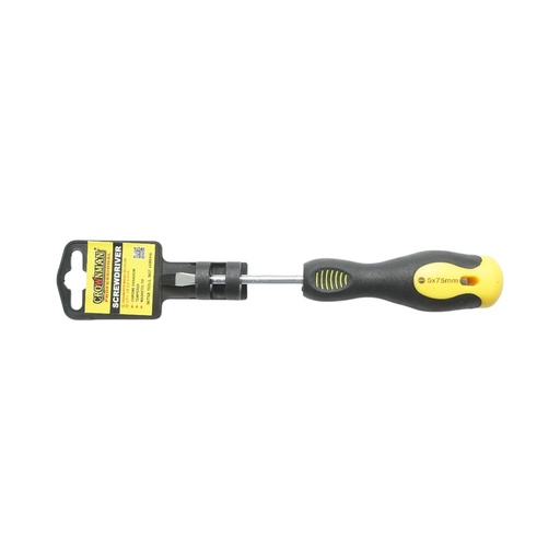 [AMAT6-123945] Surubelnita dreapta 5x75mm cu varf magnetic profesionala Cr-V Crownman