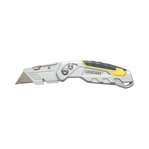[AMAT6-123967] Cutit cutter profesional pliabil cu lama otel 19mm SK5, corp aluminiu Heavy Duty Crownman