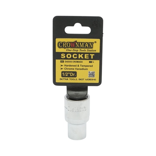 [AMAT6-124005] Cheie tubulara 10mm, patrat 1/2 inch Cr-V Crownman