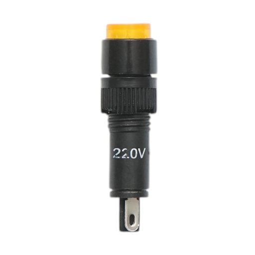 [AMAT6-124034] Indicator semnalizare industrial LED galben 220V Ø 8mm