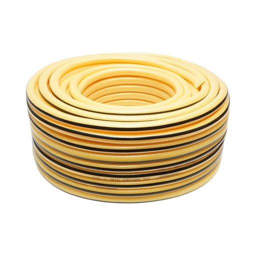 [AMAT6-124123] Furtun gradina PVC 1/2 inch (12mm) cu insertie textila impletita 50m/rola Crownman