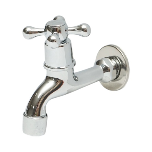 [AMAT6-124250] Robinet apa de serviciu, montaj perete, otel inoxidabil, crom lucios