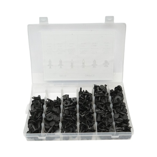 [AMAT6-124335] Trusa clipsuri plastic auto universale 200 piese