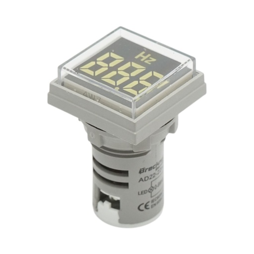 [AMAT6-124470] Indicator digital frecventa LED alb 0-99Hz Ø 22mm
