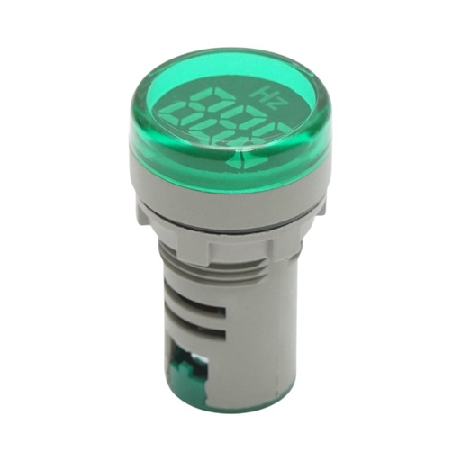[AMAT6-124481] Indicator digital frecventa ampermetru LED verde 0-99Hz Ø 22mm