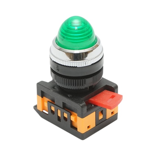 [AMAT6-124494] Lampa semnalizare LED verde 24V AC/DC 22mm