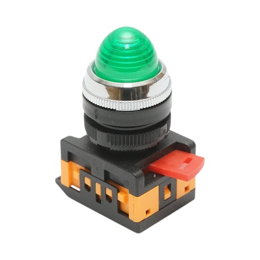 [AMAT6-124497] Lampa semnalizare LED verde 220V AC 22mm