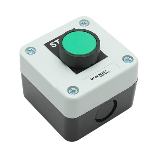 [AMAT6-124590] Carcasa buton comanda START verde cu revenire 1NO