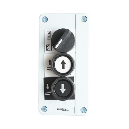 [AMAT6-124606] Carcasa selector 2 pozitii 1NO si butoane comanda cu revenire 1NO+1NO