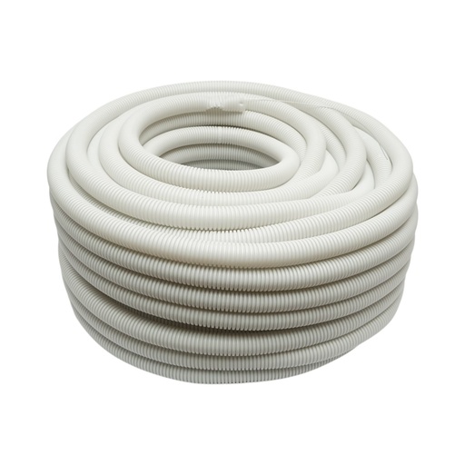 [AMAT6-124625] Tub flexibil copex 25mm cu fir, ignifug din polietilena HDPE, 320N gri 50m/rola