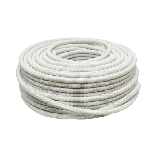 [AMAT6-124629] Tub flexibil copex 20mm cu fir, ignifug din polietilena HDPE, 750N gri 100m/rola