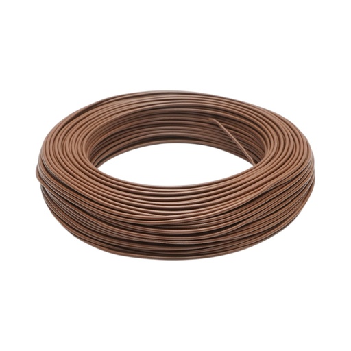 [AMAT6-124693] Cablu electric cupru 1.5mm maro MYF H07V-K, izolatie PVC 450/750V 100m/rola