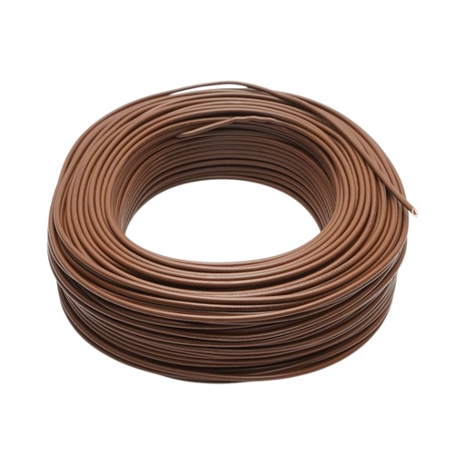 [AMAT6-124701] Cablu electric cupru 2.5mm maro MYF H07V-K, izolatie PVC 450/750V 100m/rola