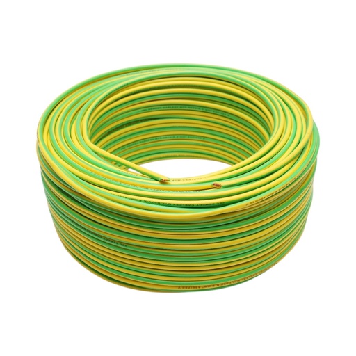 [AMAT6-124711] Cablu impamantare cupru 6mm galben-verde MYF H07V-K, izolatie PVC 450/750V 100m/rola