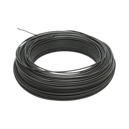 [AMAT6-124714] Cablu electric cupru 1.5mm negru FY H07V-U, izolatie PVC 450/750V 100m/rola