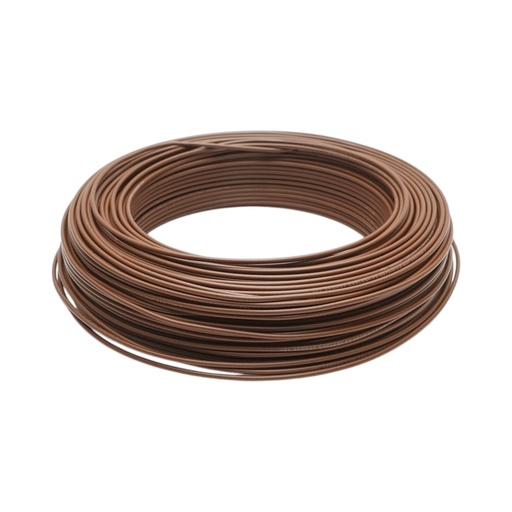 [AMAT6-124718] Cablu electric cupru 1.5mm maro FY H07V-U, izolatie PVC 450/750V 100m/rola