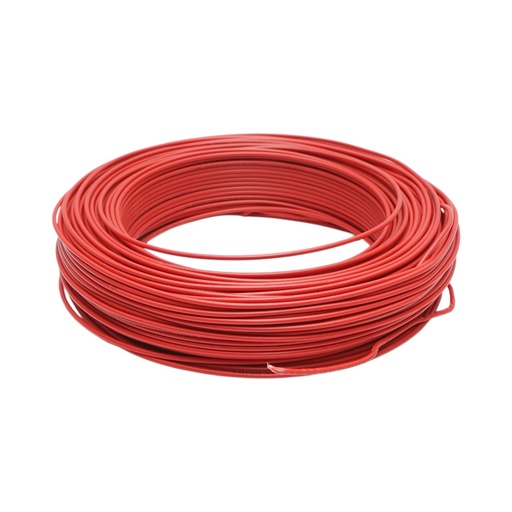 [AMAT6-124721] Cablu electric cupru 1.5mm rosu FY H07V-U, izolatie PVC 450/750V 100m/rola