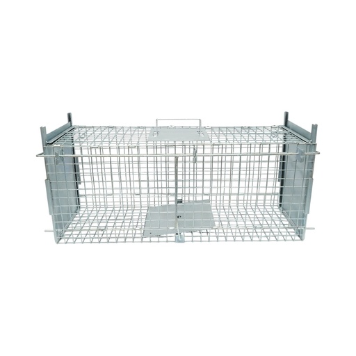 [AMAT6-124771] Capcana animale salbatice tip colivie pliabila metalica 75x26x30cm