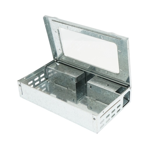 [AMAT6-124827] Capcana soareci metalica galvanizata profesionala 26.2x16.2x6cm
