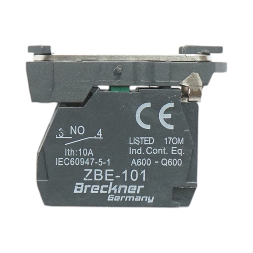 [AMAT6-124941] Element bloc contact auxiliar plastic 1NO 240V/10A TB5