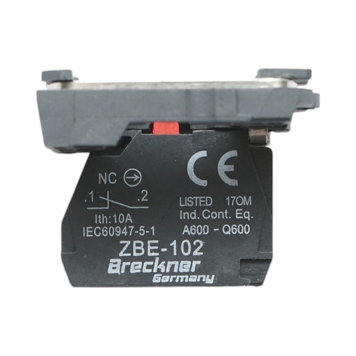 [AMAT6-124942] Element bloc contact auxiliar plastic 1NC 240V/10A TB5