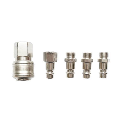 [AMAT6-125145] Set 5 cuple rapide 1/4 pentru furtunuri aer comprimat si scule pneumatice