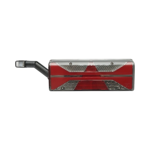 [AMAT6-125160] Lampa stop spate stanga LED remorca 24V, 7 pini ASS2.1+4x2 cu lampi de gabarit, iluminare numar 400x153x88mm