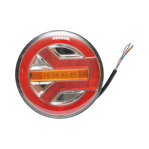 [AMAT6-125179] Lampa stop spate rotunda LED 12V/24V universala 140x40mm