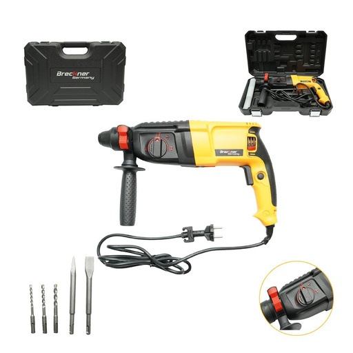[AMAT6-125358] Ciocan rotopercutor 800W, 3 Joule, mandrina SDS Plus, diametru gaurire 26mm, turatie 0-1150 r/min