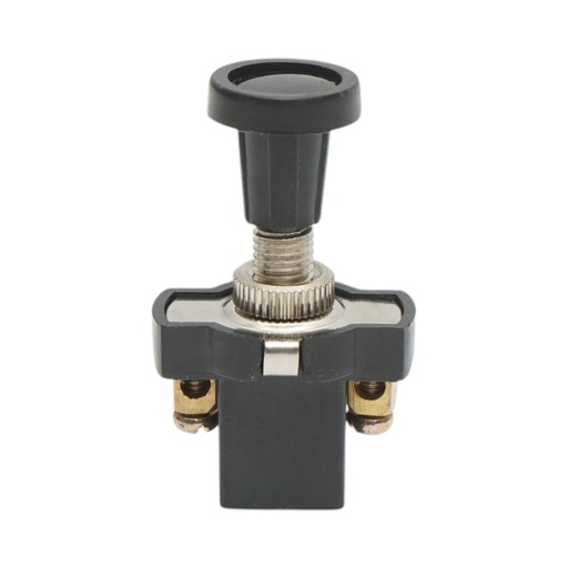 [AMAT6-125487] Intrerupator scurt 12V/5A pull switch ON/OFF cu piulita prindere metalica