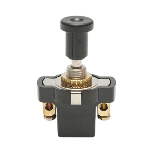 [AMAT6-125528] Intrerupator scurt universal 12V/5A pull switch ON/OFF cu piulita prindere metalica