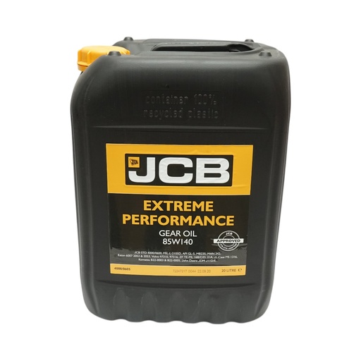 [AMAT6-125547] Ulei transmisie JCB 85W140 Extreme Performance Gear Oil 20L