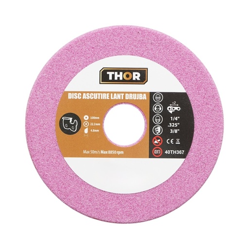 [AMAT6-125670] Disc ascutire lant drujba 108x22.2x4.8mm, viteza 8850rpm THOR