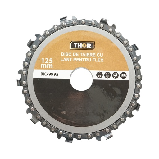 [AMAT6-125676] Disc flex lant drujba 125x22mm 9 dinti pentru taiere lemn THOR