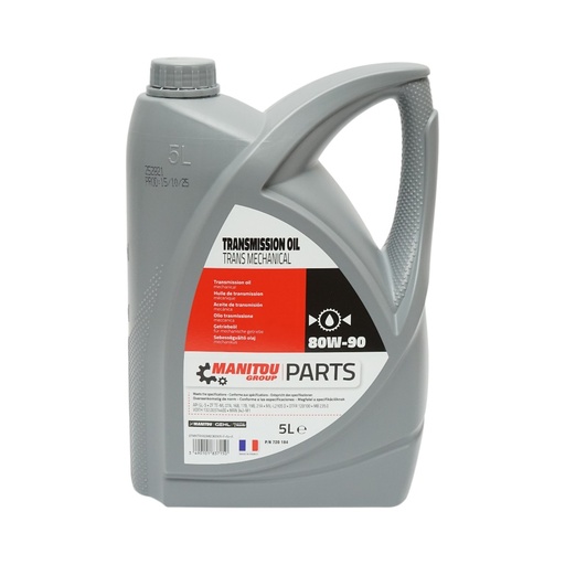 [AMAT6-125707] Ulei transmisie mecanica Manitou 80W90 GL-5 5L