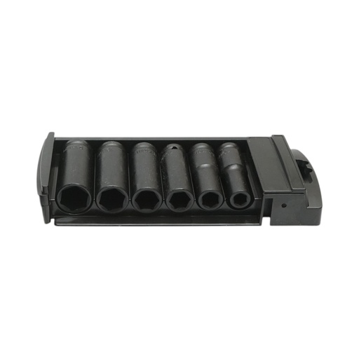 [AMAT6-125752] Set 6 chei tubulare de impact lungi 10-21mm, 78mm, patrat 1/2 inch Cr-Mo