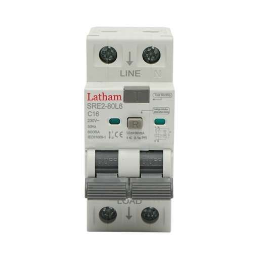 [AMAT6-125881] Siguranta diferentiala automata RCBO 1P+N, 16A, 230VAC, 30mA, 6kA Longroad