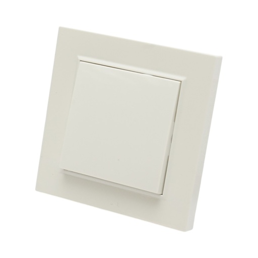 [AMAT6-126076] Intrerupator cap scara alb incastrat 220V, 10AX, ABS 80x80mm
