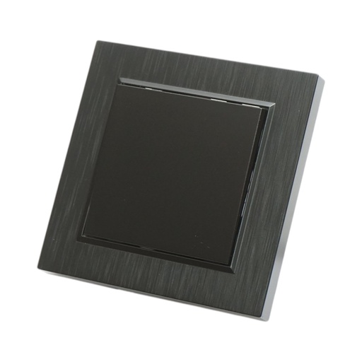 [AMAT6-126085] Intrerupator cap scara negru incastrat 220V, 10AX, ABS 80x80mm