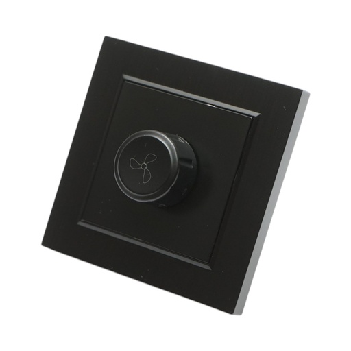 [AMAT6-126111] Variator de tensiune ventilator negru incastrat 500W, 220V, ABS 80x80mm