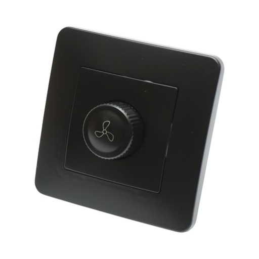 [AMAT6-126122] Variator de tensiune ventilator negru incastrat 500W, 220V, PC 80x80mm