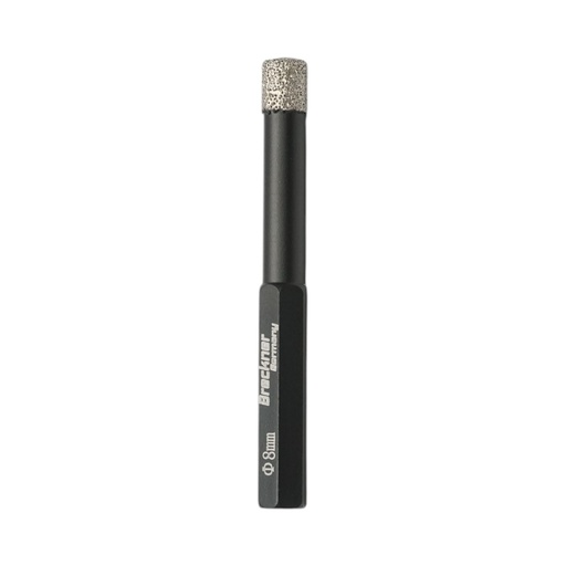 [AMAT6-126150] Carota diamantata burghiu 8x80mm, prindere hexagonala 1/4 pentru placi ceramice, marmura, granit