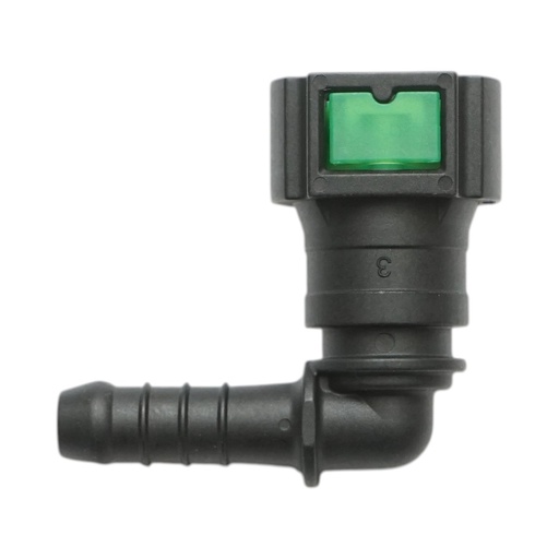 [AMAT6-126331] Conector conducta alimentare verde New Holland, Steyr, Case IH cod OEM 87489625