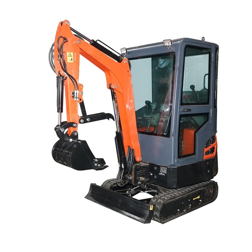 [AMAT6-126435] Mini excavator 1.4T cu cabina, motor diesel 25CP, rotire 360 grade, adancime sapare 2200mm, capacitate ridicare 350Kg, cupa 400x400x300mm THOR