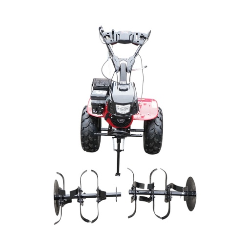[AMAT6-126439] Motocultor 7.5CP cu freza 100cm, motor benzina 4 timpi 212cc OHV, viteze 2+1, transmisie pinioane, roti 19x7-8