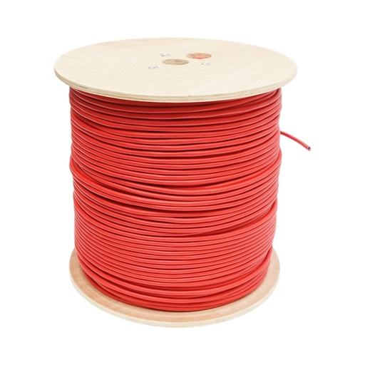 [AMAT6-126584] Cablu semnalizare incendiu 1x2x0.75mm, ecranat, LSZH fara halogeni rosu 500m/rola