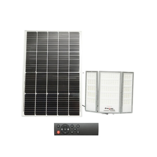 [AMAT6-126672] Lampa LED 4500lm, 6500K cu panou solar 70W, baterie LifePO4 3.2V/60Ah, senzor de miscare si telecomanda IP66