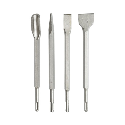 [AMAT6-126771] Set 4 dalti beton SDS Plus 14x250mm lata, plata, ascutita si canal