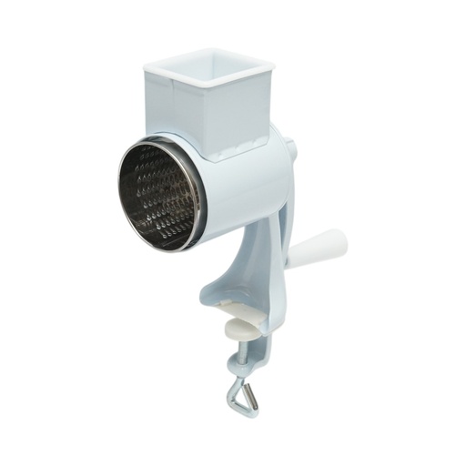 [AMAT6-126786] Masina de macinat nuci manuala, tambur inox, corp metalic alb Berner BG-5